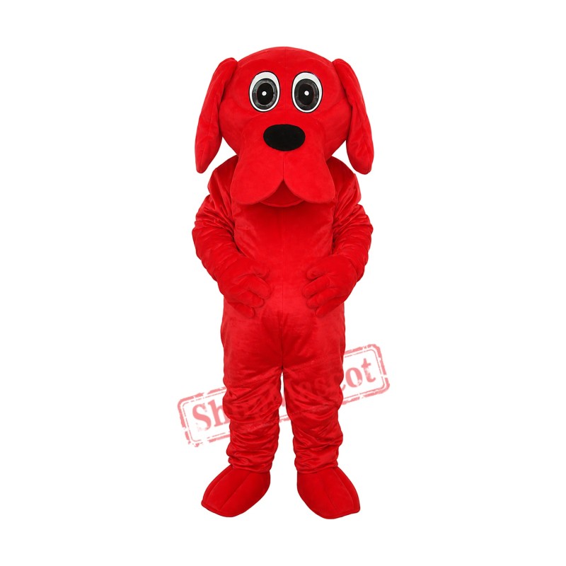 Rooney Red Dog Mascot Adult Costume Free Shipping Rooney Red Dog Mascot Adult Costume Free Shipping