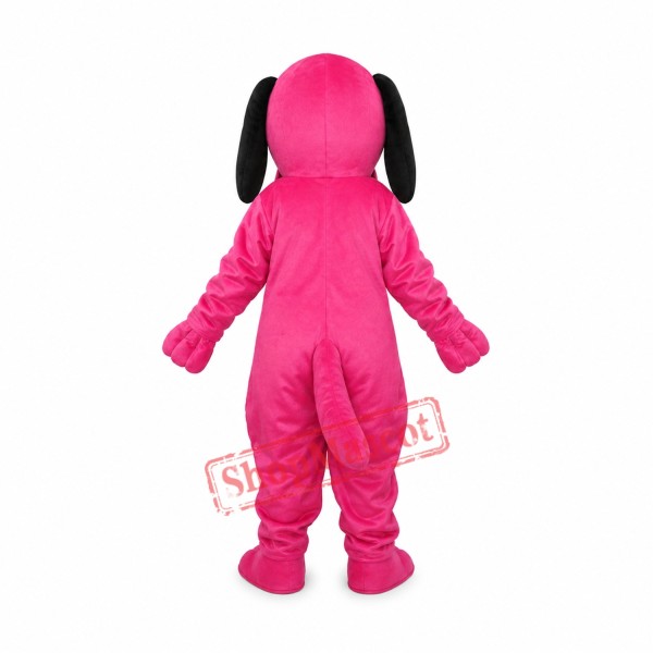 Rose Dog Mascot Adult Costume Free Shipping Rose Dog Mascot Adult Costume Free Shipping