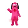 Rose Dog Mascot Adult Costume Free Shipping