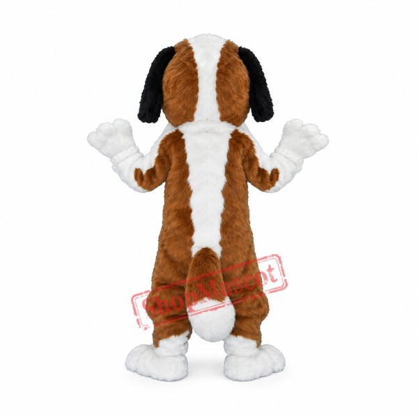 Saint Bernard Dog Mascot Adult Costume Free Shipping Saint Bernard Dog Mascot Adult Costume Free Shipping