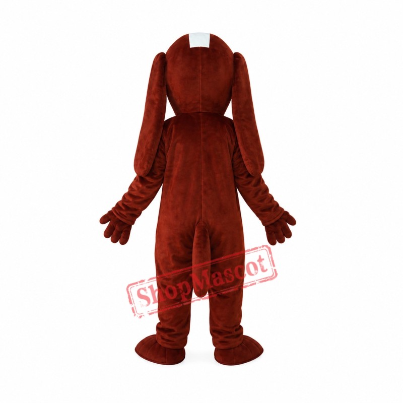 Short Plush Dog Adult Mascot Costume Free Shipping Short Plush Dog Adult Mascot Costume Free Shipping