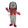 White Dog Mascot Adult Costume Free Shipping