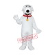 White Dog with Necklet Mascot Adult Costume Free Shipping White Dog with Necklet Mascot Adult Costume Free Shipping
