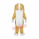 Khaki and White Dog Mascot Adult Costume Free Shipping Khaki and White Dog Mascot Adult Costume Free Shipping