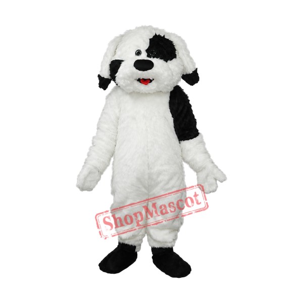 Long Haired Colourful Dog Mascot Adult Costume Free Shipping Long Haired Colourful Dog Mascot Adult Costume Free Shipping