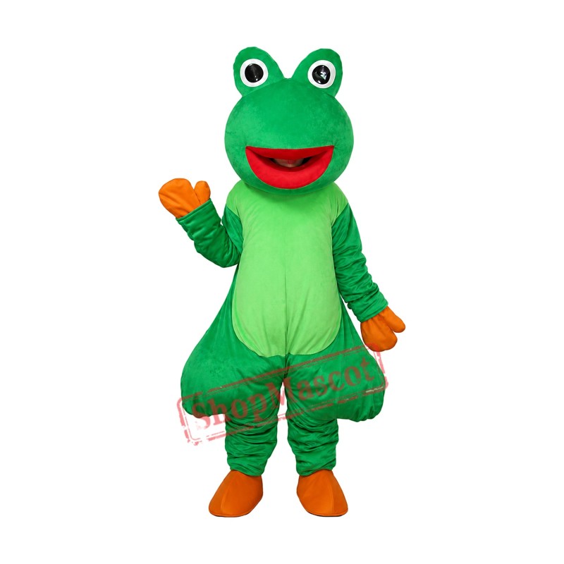 Red Mouth Odd Frog Mascot Adult Costume Free Shipping Red Mouth Odd Frog Mascot Adult Costume Free Shipping