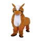 Small Brown Horse Mascot Adult Costume Free Shipping Small Brown Horse Mascot Adult Costume Free Shipping