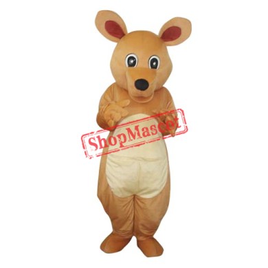Big Eyes Kangaroo Adult Mascot Costume Free Shipping