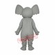 Little Grey Elephant Mascot Adult Costume Free Shipping Little Grey Elephant Mascot Adult Costume Free Shipping