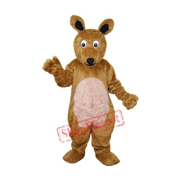 Long Hair brown Kangaroo Mascot Adult Costume Free Shipping Long Hair brown Kangaroo Mascot Adult Costume Free Shipping