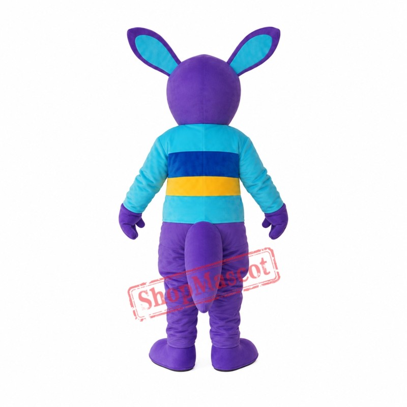 Purple Kangaroo Mascot Adult Costume Free Shipping Purple Kangaroo Mascot Adult Costume Free Shipping