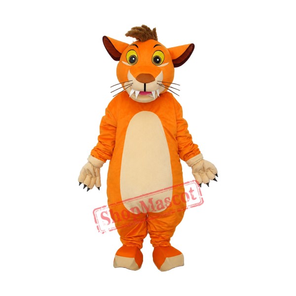 Orange Lion Mascot Adult Costume Free Shipping Orange Lion Mascot Adult Costume Free Shipping