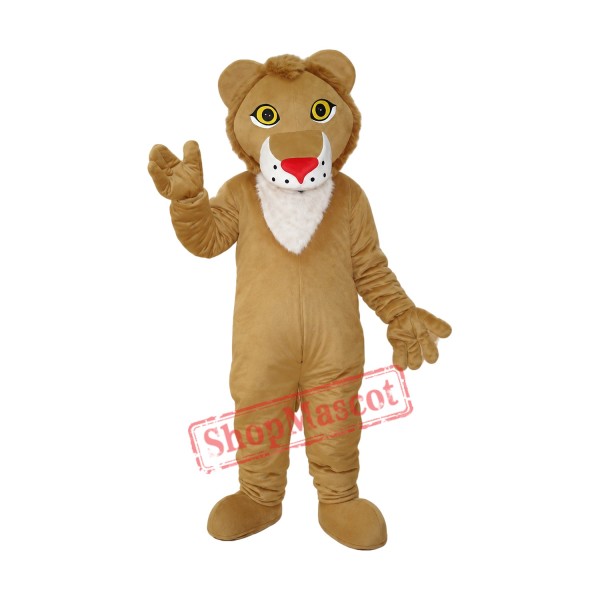 Light Brown Lion Mascot Adult Costume Free Shipping Light Brown Lion Mascot Adult Costume Free Shipping