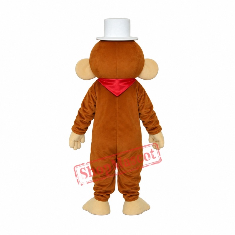 Cap Monkey Mascot Adult Costume Free Shipping