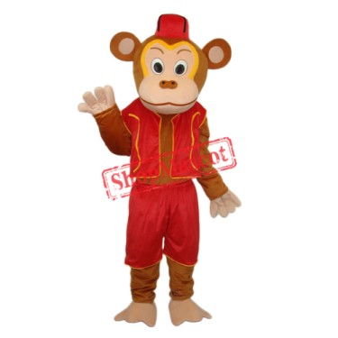 Clown Monkey Mascot Adult Costume Free Shipping