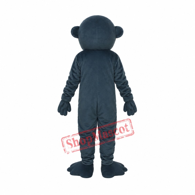Dark Blue Gorilla Mascot Adult Costume Free Shipping Dark Blue Gorilla Mascot Adult Costume Free Shipping