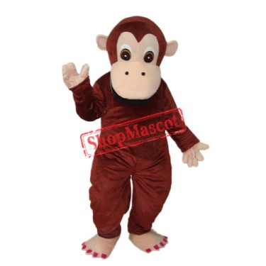 Gorilla Mascot Adult Costume Free Shipping