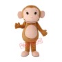 Little Brown Monkey Mascot Adult Costume Free Shipping