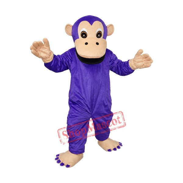 Purple Gorilla Mascot Adult Costume Free Shipping Purple Gorilla Mascot Adult Costume Free Shipping