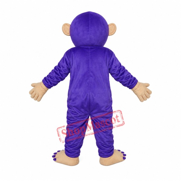 Purple Gorilla Mascot Adult Costume Free Shipping Purple Gorilla Mascot Adult Costume Free Shipping