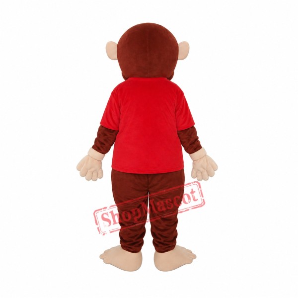 Red Vest Gorilla Mascot Adult Costume Free Shipping Red Vest Gorilla Mascot Adult Costume Free Shipping