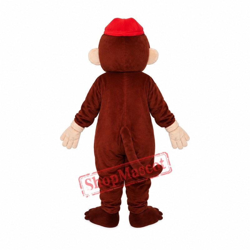 Revised Happy Monkey Mascot Adult Costume Free Shipping Revised Happy Monkey Mascot Adult Costume Free Shipping