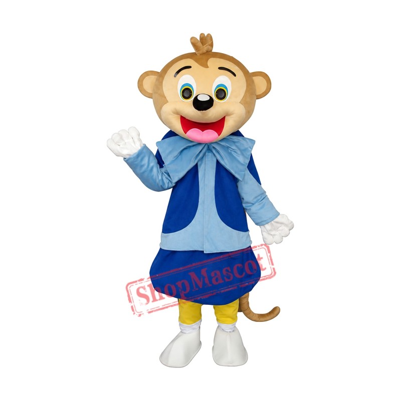 Smart Monkey Adult Mascot Costume Free Shipping Smart Monkey Adult Mascot Costume Free Shipping