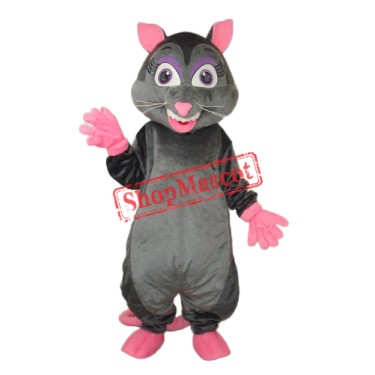 Revised Long Wool Vole Mascot Adult Costume Free Shipping