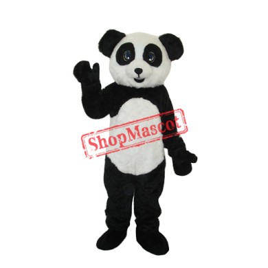 2nd Version Plush Panda Adult Mascot Costume Free Shipping