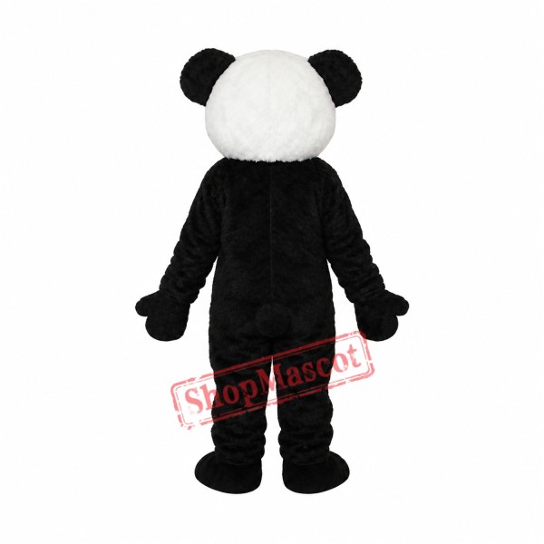 2nd Version Plush Panda Adult Mascot Costume Free Shipping 2nd Version Plush Panda Adult Mascot Costume Free Shipping
