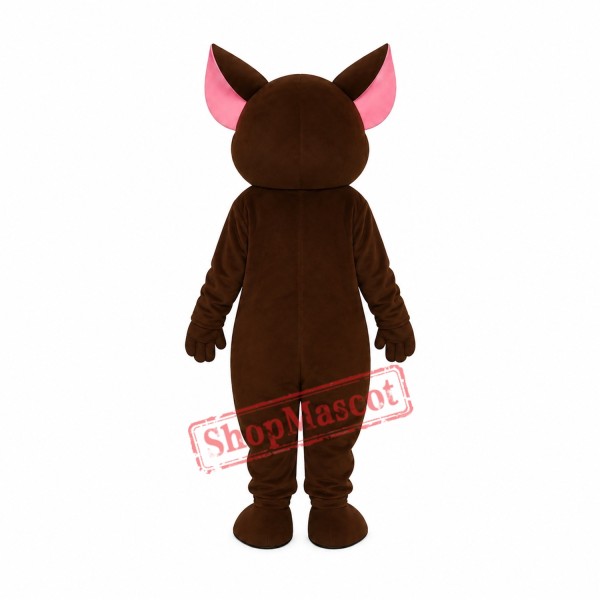 Brown Jerry Rat Mascot Adult Costume Free Shipping Brown Jerry Rat Mascot Adult Costume Free Shipping