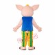 Cocoa Male Pig Mascot Adult Costume Free Shipping Cocoa Male Pig Mascot Adult Costume Free Shipping