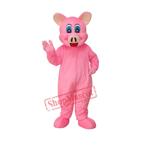 Pink Pig Mascot Adult Costume Free Shipping Pink Pig Mascot Adult Costume Free Shipping