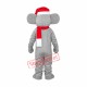 Christmas Mouse Mascot Adult Costume Free Shipping