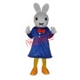 Clever Rabbit Mascot Adult Costume Free Shipping