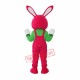 Etiquette Rabbit Mascot Adult Costume Free Shipping Etiquette Rabbit Mascot Adult Costume Free Shipping