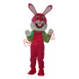 Etiquette Rabbit Mascot Adult Costume Free Shipping