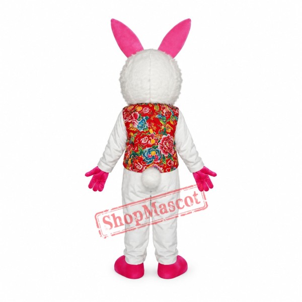 Furry Face Rabbit Mascot Adult Costume Free Shipping Furry Face Rabbit Mascot Adult Costume Free Shipping