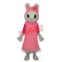 Miss Rabbit Mascot Adult Costume Free Shipping