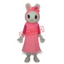 Miss Rabbit Mascot Adult Costume Free Shipping