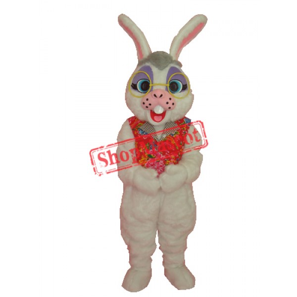 Obama Rabbit Adult Mascot Costume Free Shipping