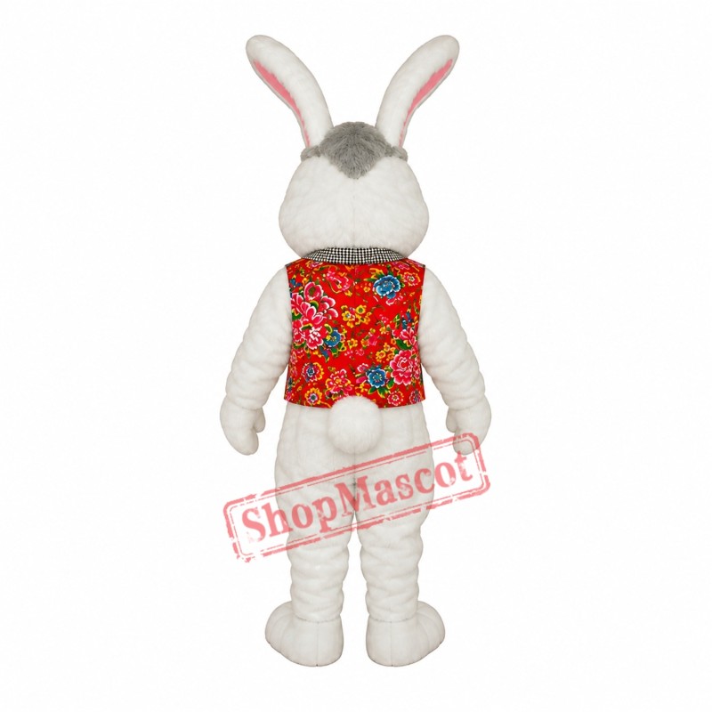 Obama Rabbit Adult Mascot Costume Free Shipping
