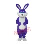 Purple Rabbit Mascot Adult Costume Free Shipping