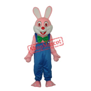 Robbie Rabbit Mascot Adult Costume Free Shipping