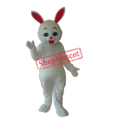 White Rabbit Mascot Adult Costume Free Shipping