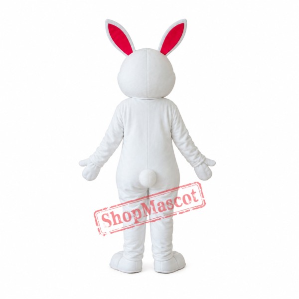 White Rabbit Mascot Adult Costume Free Shipping White Rabbit Mascot Adult Costume Free Shipping