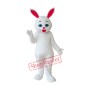 White Rabbit Mascot Adult Costume Free Shipping