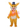 Yellow Rabbit Mascot Adult Costume Free Shipping