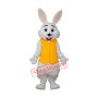 Yellow Vest Rabbit Mascot Adult Costume Free Shipping