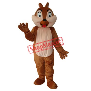 Squirrel Plush Adult Mascot Costume Free Shipping